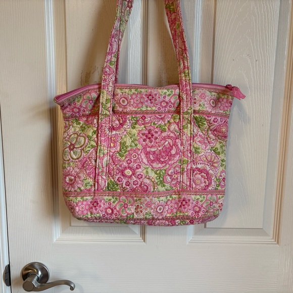 Vera Bradley Petal Pink Vintage Tote - Picture 2 of 16